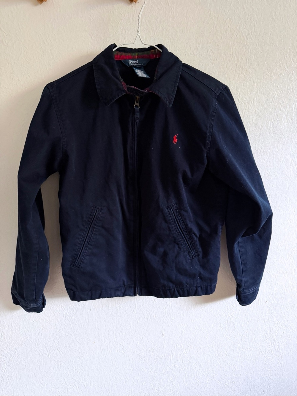 Polo by Ralph Lauren Navy Jacket with Red Pony Logo